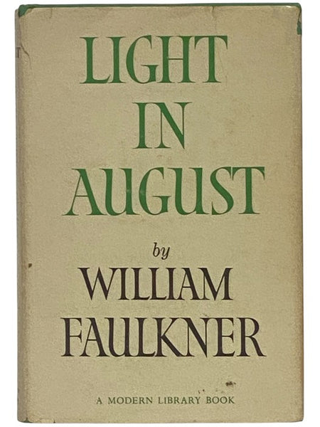 Light in August (The Modern Library of the World's Best Books, ML 88)