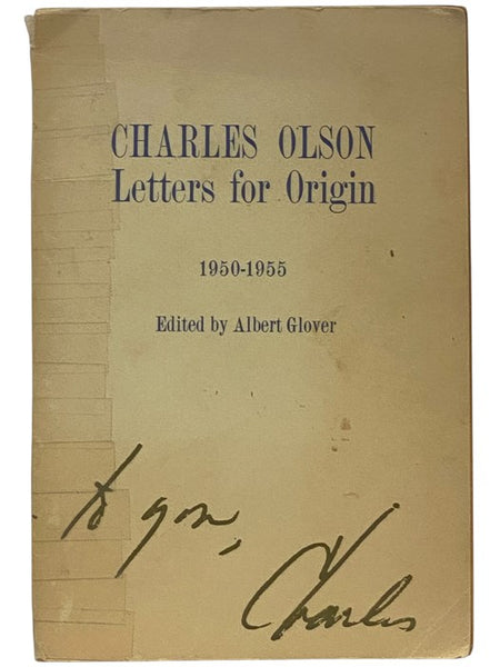 Letters for Origin, 1950-1956