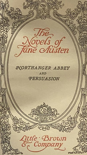 Northanger Abbey and Persuasion (The Novels of Jane Austen, Handy Library Edition)