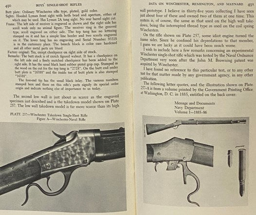 Boys' Single-Shot Rifles, with Further Data on Other Single-Shot Rifles