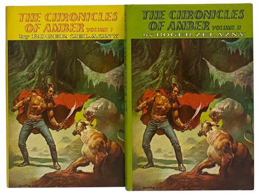 The Chronicles of Amber, in Two Volumes: Volume I: Nine Princes in Amber; The Guns of Avalon; Volume II: Sign of the Unicorn; The Hand of Oberon; The Courts of Chaos