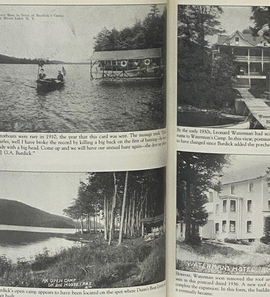 Big Moose Lake, New York in Vintage Postcards (The Postcard History Series)