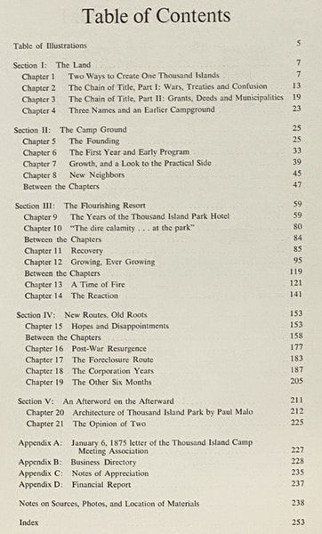 Thousand Island Park: One Hundred Years, and Then Some - A Centennial Year History, with the Study Architecture of Thousand Island Park [New York]