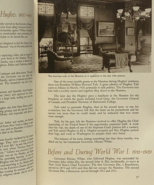 The Executive Mansion in Albany: An Informal History, 1856-1960 [New York]