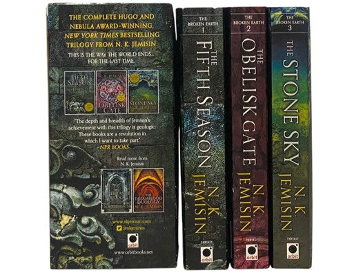 The Broken Earth Trilogy Paperback Box Set: The Fifth Season, The Obelisk Gate, The Stone Sky