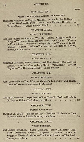 Women of the Century.