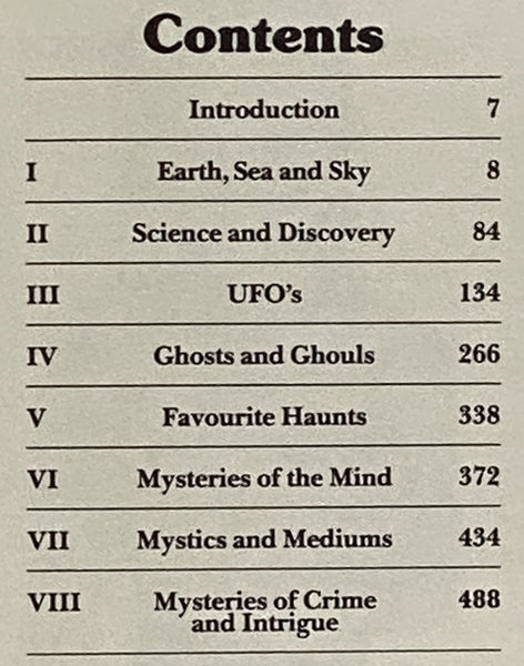 Mystery, Intrigue, and the Supernatural