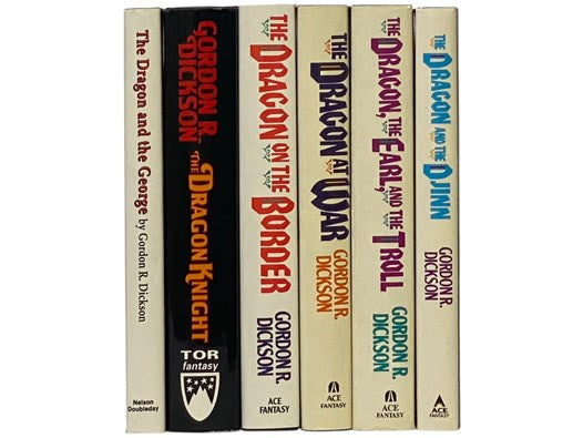 Six Books from the Dragon Knight Series: The Dragon and the George; The Dragon Knight; The Dragon on the Border; The Dragon at War; The Dragon, the Earl, and the Troll; The Dragon and the Djinn