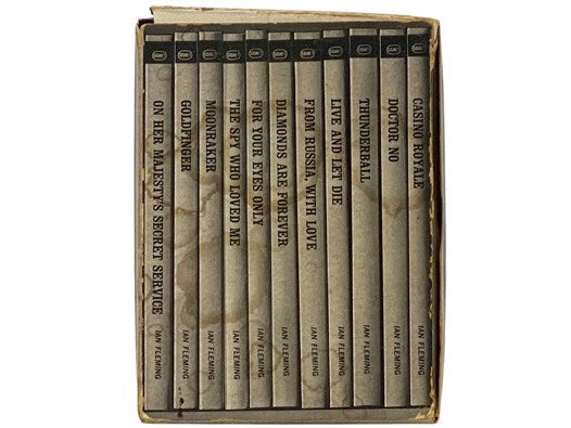 The Complete Ian Fleming, in Eleven Volumes - 11 Paperbound Suspense Classics Featuring James Bond, Secret Agent 007: On Her Majesty's Secret Service; Goldfinger; Moonraker; The Spy Who Loved Me; For Your Eyes Only; Diamonds Are Forever; From Russia, wit…