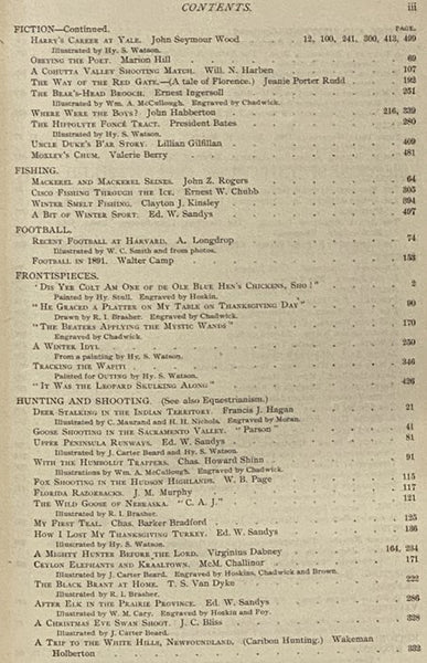 Outing: An Illustrated Monthly Magazine of Sport, Travel and Recreation, Vol. XVIII, XIX, XX. [Volumes 18-20], [September], 1891 - September, 1892.