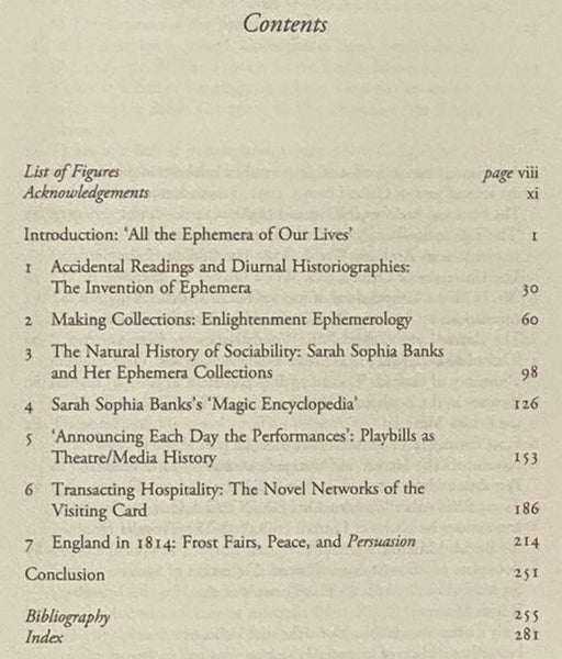 The Ephemeral Eighteenth Century: Print, Sociability, and the Cultures of Collecting (Cambridge Studies in Romanticism Series No. 129)