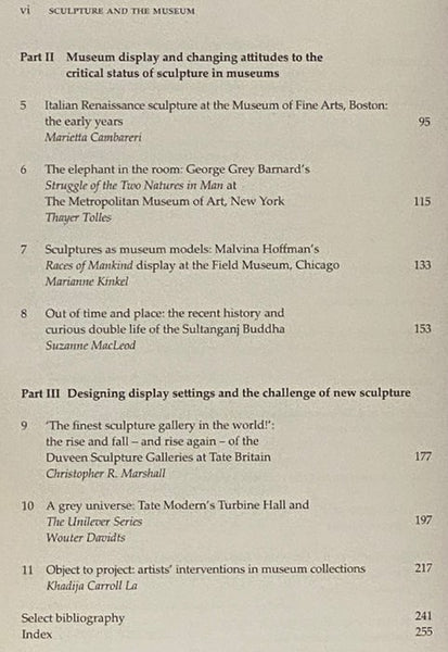 Sculpture and the Museum (Subject/Object: New Studies in Sculpture)