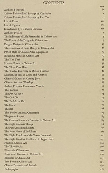 Chinese Culture in the Arts: Being an Illustrative Descriptive Record of the Meaning of the Emblematic and Symbolic Designs Personified in the Arts of China throughout the Ages