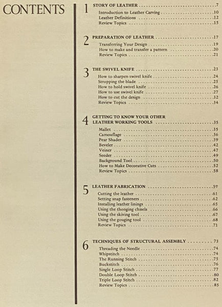 Leatherwork Manual