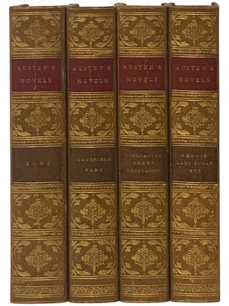 Austen's Novels, 4 of 6 Volumes: Emma; Mansfield Park; Northanger Abbey, Persuasion; A Memoir of Jane Austen, to which is added Lady Susan and Fragments of Two Other Unfinished Tales by Miss Austen (New Edition)