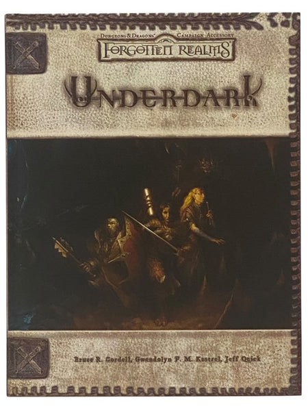 Underdark (Forgotten Realms) (Dungeons & Dragons Campaign Accessory)