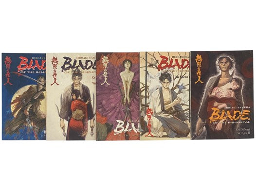 Blade of the Immortal Twenty Book Set: Blood of a Thousand; Cry of the Worm; Dreamsong; On Silent Wings; On Silent Wings II; Dark Shadows; Heart of Darkness; The Gathering; The Gathering II; Secrets; Beasts; Autumn Frost; Mirror of the Soul; Last Blood; …