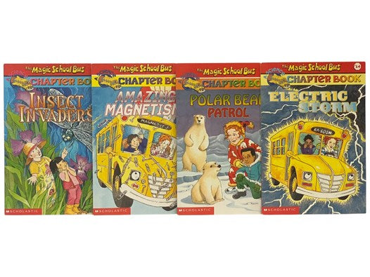 The Magic School Bus Science Chapter Books 1-18: The Truth about Bats; The Search for the Missing Bones; The Wild Whale Watch; Space Explorers; Twister Trouble; The Giant Germ; The Great Shark Escape; Penguin Puzzle; Dinosaur Detectives; Expedition Down …