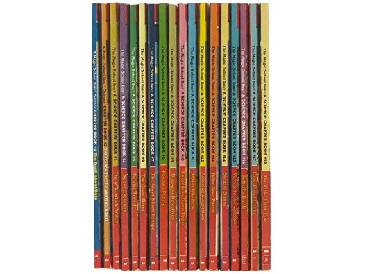 The Magic School Bus Science Chapter Books 1-18: The Truth about Bats; The Search for the Missing Bones; The Wild Whale Watch; Space Explorers; Twister Trouble; The Giant Germ; The Great Shark Escape; Penguin Puzzle; Dinosaur Detectives; Expedition Down …