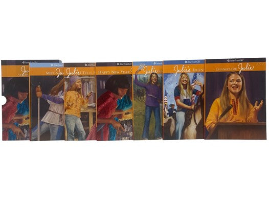 Julie: An American Girl, in Six Volumes: Meet Julie; Julie Tells Her Story; Happy New Year, Julie; Julie and the Eagles; Julie's Journey; Changes for Julie