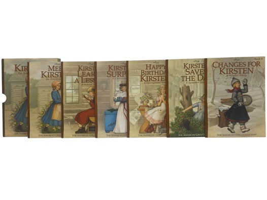 Kirsten: An American Girl, in Six Volumes: Meet Kirsten; Kirsten Learns a Lesson; Kirsten's Surprise; Happy Birthday, Kirsten!; Kirsten Saves the Day; Changes for Kirsten