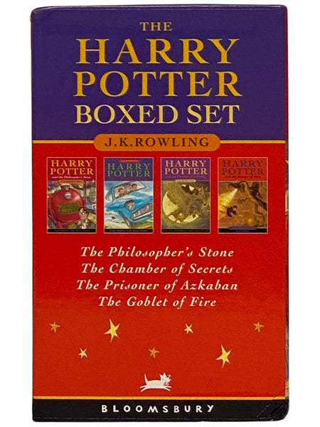 Harry Potter Complete Four Volume Set: Harry Potter and the Sorcerer's Stone; Harry Potter and the Chamber of Secrets; Harry Potter and the Prisoner of Azkaban; Harry Potter and the Goblet of Fire