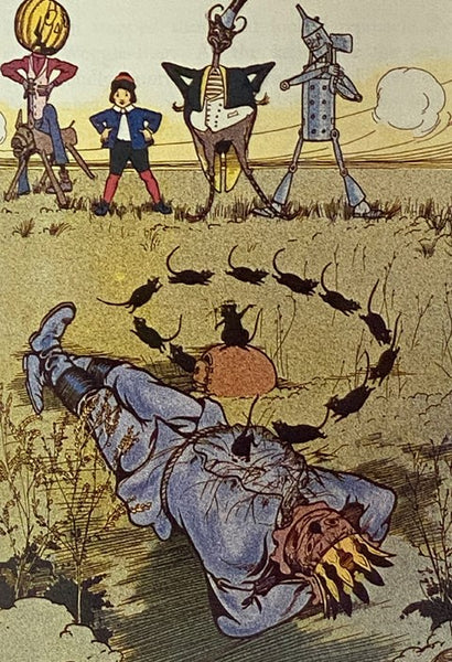 The Marvelous Land of Oz: Being an Account of the Further Adventures of the Scarecrow and Tin Woodman, and Also the Strange Experiences of the Highly Magnified Woggle-Bug, Jack Pumpkinhead, the Animated Saw-Horse and the Gump; the Story Being a Sequel to…