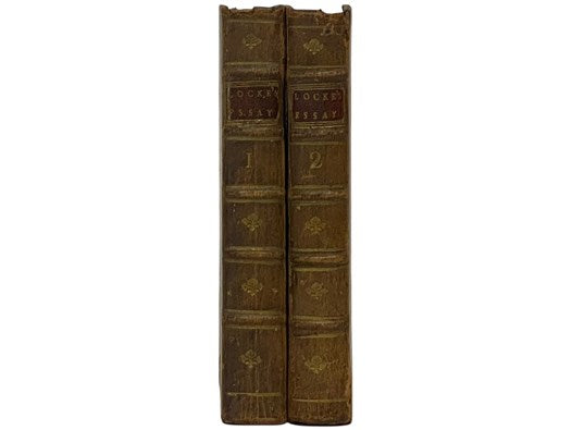 An Essay Concerning Human Understanding, in Two Volumes.