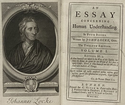 An Essay Concerning Human Understanding, in Two Volumes.