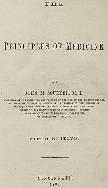The Principles of Medicine.