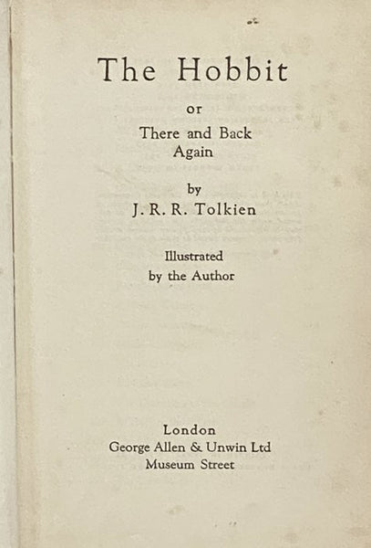 The Hobbit, or There and Back Again