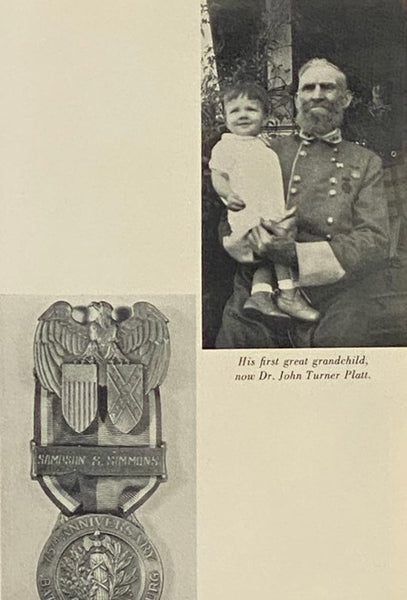 Memories of Sampson Sanders Simmons: A Confederate Veteran