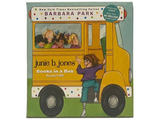 Junie B. Jones, Books in a Bus - Books 1-28: Junie B. Jones and the Stupid Smelly Bus; Junie B. Jones and a Little Monkey Business; Junie B. Jones and Her Big Fat Mouth; Junie B. Jones and Some Sneaky Peeky Spying; Junie B. Jones and the Yucky Blucky Fru…