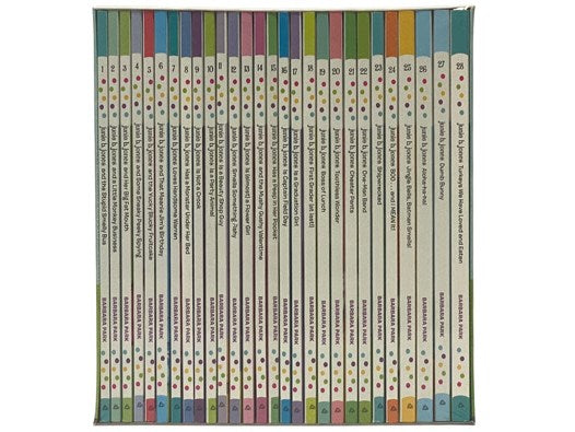 Junie B. Jones, Books in a Bus - Books 1-28: Junie B. Jones and the Stupid Smelly Bus; Junie B. Jones and a Little Monkey Business; Junie B. Jones and Her Big Fat Mouth; Junie B. Jones and Some Sneaky Peeky Spying; Junie B. Jones and the Yucky Blucky Fru…