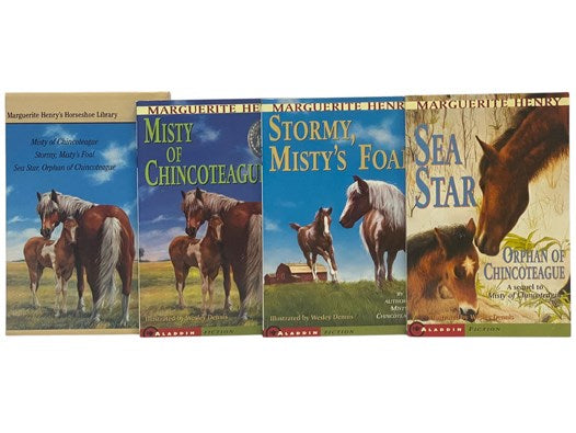 Marguerite Henry's Horseshoe Library: Misty of Chincoteague; Stormy, Misty's Foal; Sea Star, Orphan of Chincoteague
