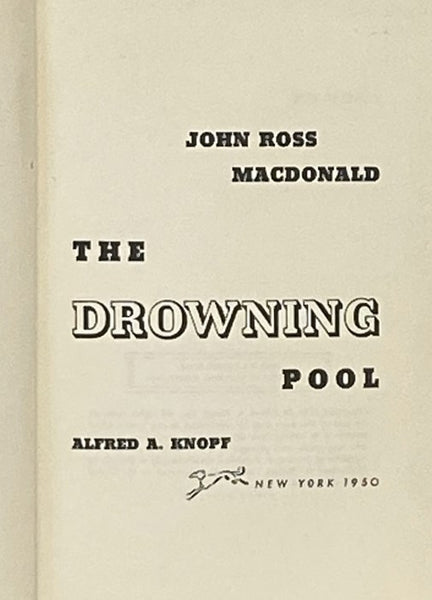 The Drowning Pool [The Lew Archer Series Book 2]