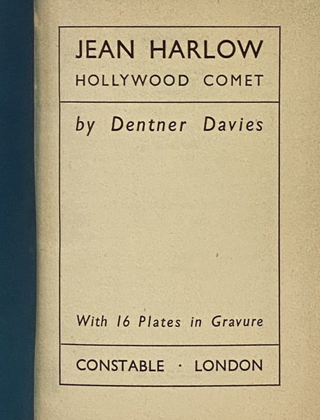 Jean Harlow: Hollywood Comet