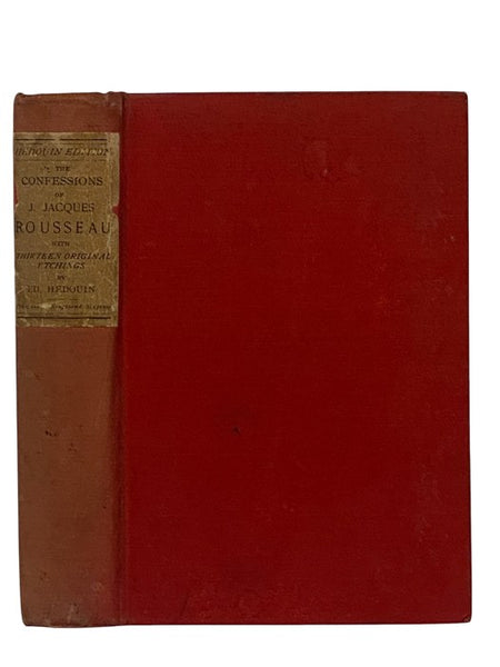 The Confessions of Jean Jacques Rousseau