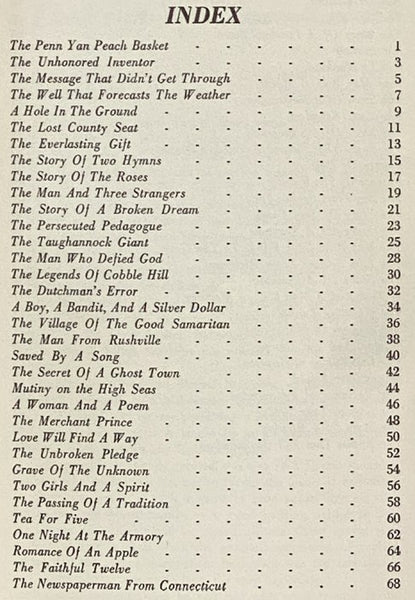 Forgotten Stories of the Finger Lakes: Dramatic Tales of Fact and Legend