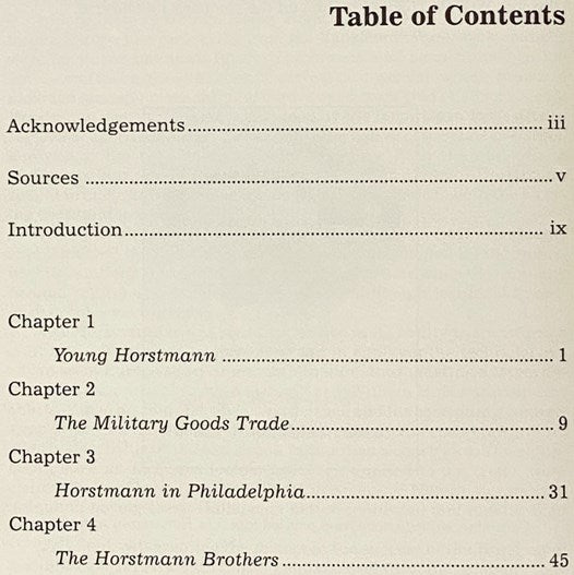 Horstmann's: The Enterprise of Military Equipage