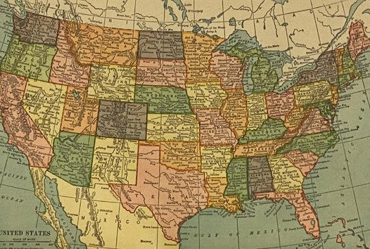 United States History with Synchronic Charts, Maps and Statistical Diagrams (History Made Visible)