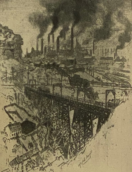 Joseph Pennell's Pictures of the Wonder of Work: Reproductions of a Series of Drawings, Etchings, Lithographs, Made by Him About the World, 1881-1915, with Impressions and Notes by the Artist