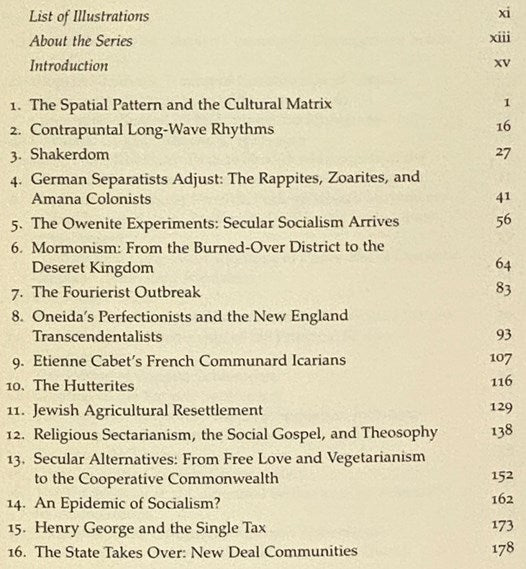 America's Utopian Experiments: Communal Havens from Long-Wave Crises (The Nelson A. Rockefeller Series in Social Science and Public Policy)
