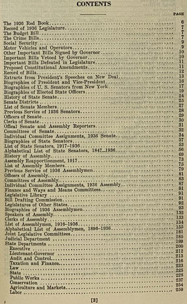The New York Red Book 1936, Containing Up-to-Date Information on the State Government, Portraits and Biographies of the State Officials, State and National Election Figures, Population of Nation, States, Cities and Villages, Republican and Democratic Sta…