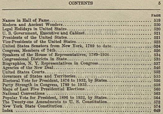 The New York Red Book 1936, Containing Up-to-Date Information on the State Government, Portraits and Biographies of the State Officials, State and National Election Figures, Population of Nation, States, Cities and Villages, Republican and Democratic Sta…