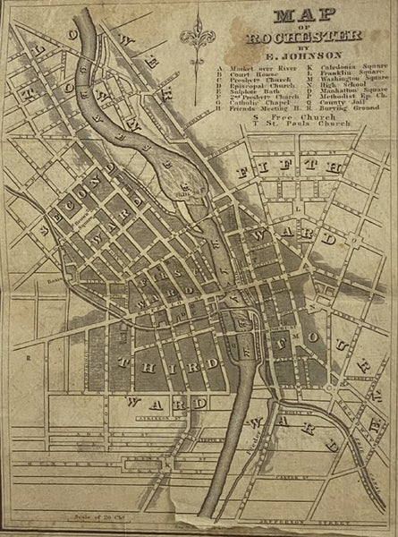 Charter and Directory of the City of Rochester: also, Statisticks, Population, City Officers, Publick Buildings, Institutions, Fire Department, &c. &c. [New York]
