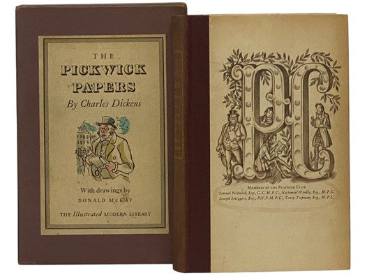 The Posthumous Papers of the Pickwick Club (Illustrated Modern Library)