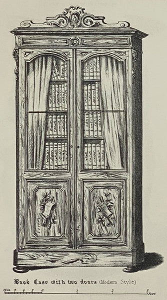 Victorian Gothic & Renaissance Revival Furniture: Two Victorian Pattern Books - Gothic Album for Cabinet Makers; Comprising a Collection of Designs for Gothic Furniture.; Cabinet Maker's Album of Furniture; Comprising a Collection of Designs for the Newe…