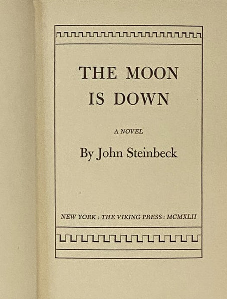 The Moon is Down: A Novel