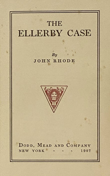The Ellerby Case [The Dr. Lancelot Priestley Series Book 3]